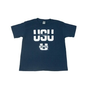 USU Gameday U-State Youth T-Shirt Navy